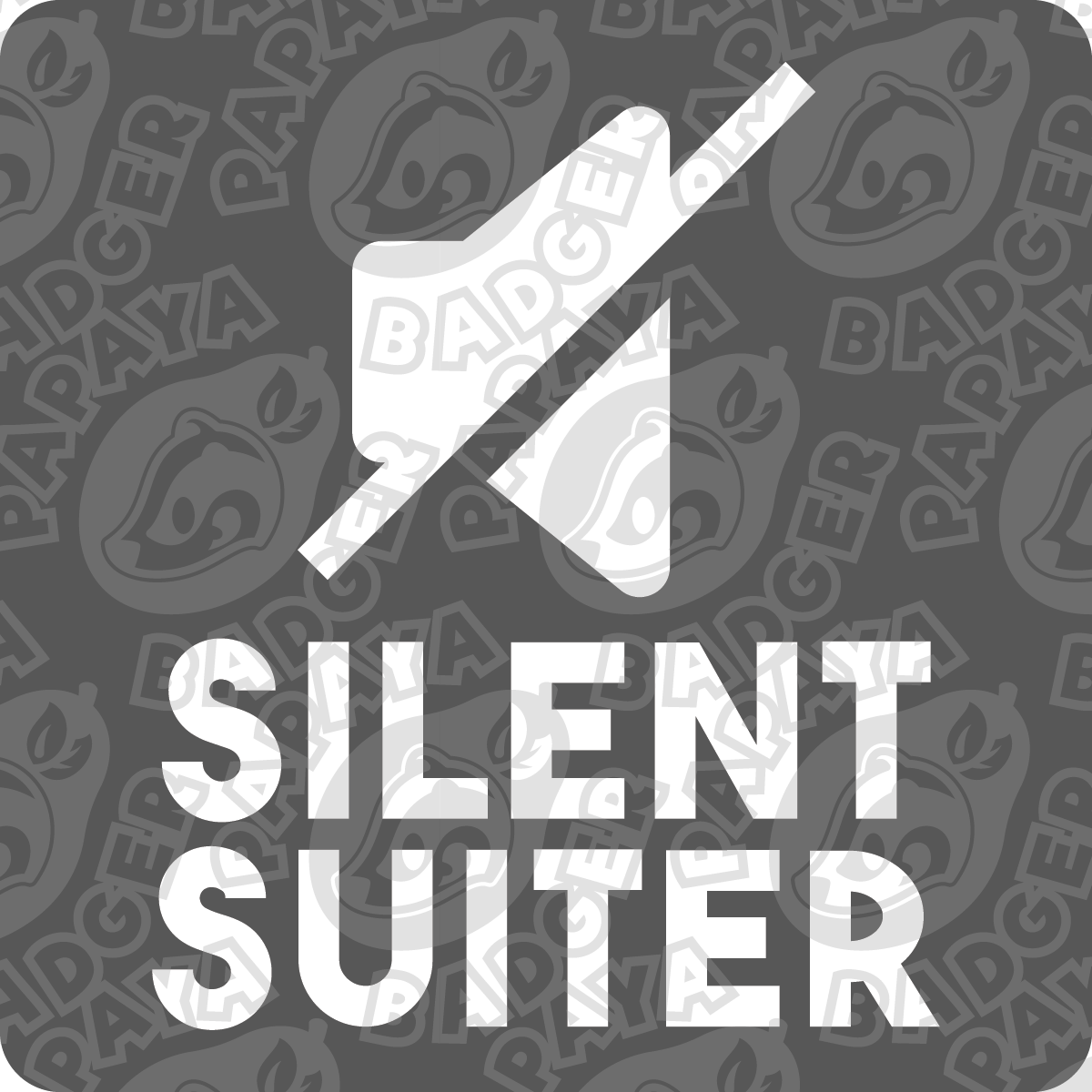 Silent Suiter Consent Badge