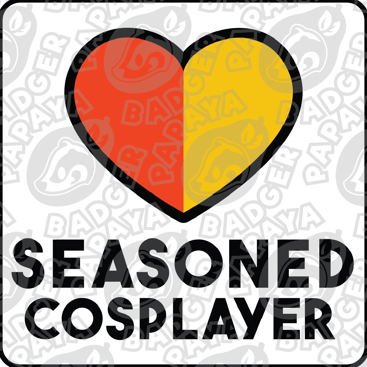 Seasoned Cosplayer Consent Badge
