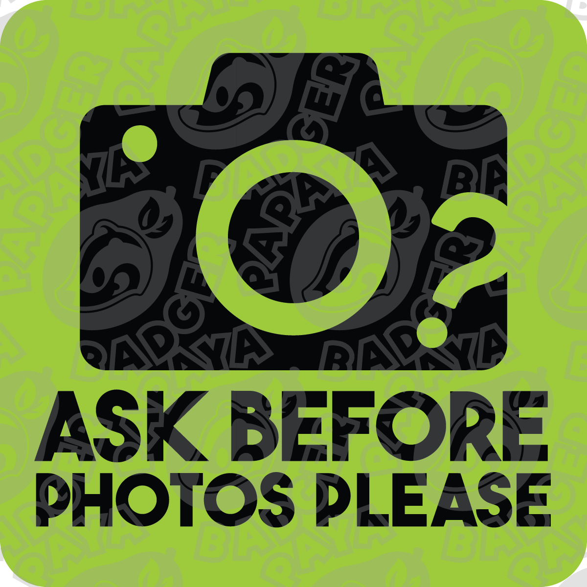 Ask Before Photos Consent Badge