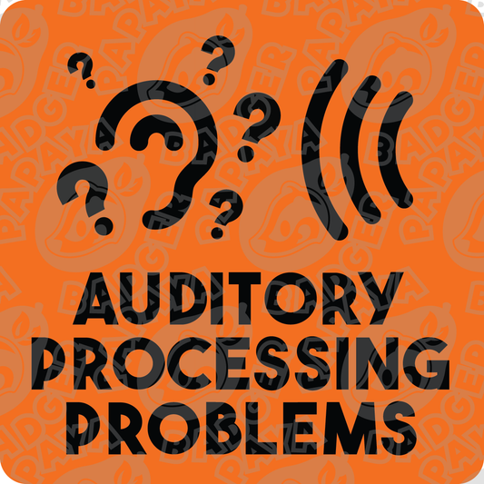 Auditory Processing Problems Consent Badge