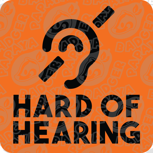 Hard of Hearing Consent Badge