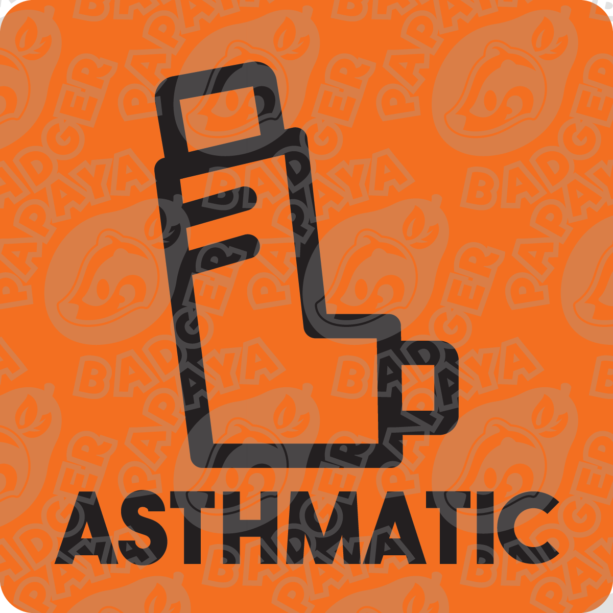 Asthmatic Consent Badge