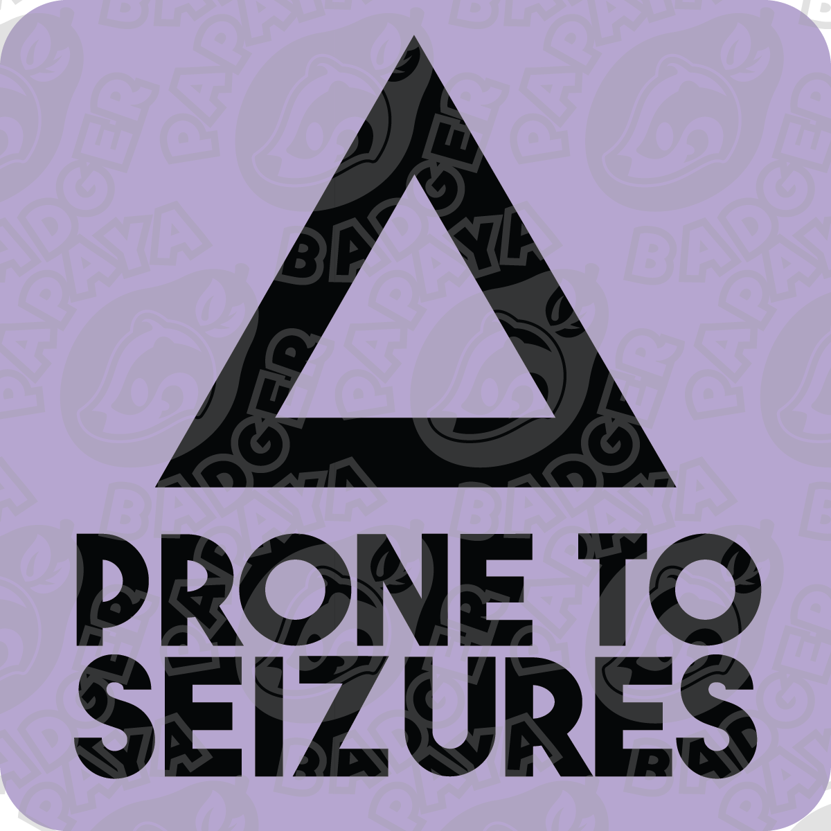 Prone to Seizures Consent Badge