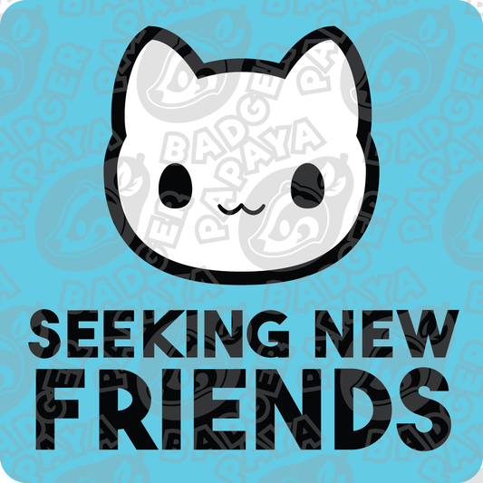 Seeking New Friends Consent Badge