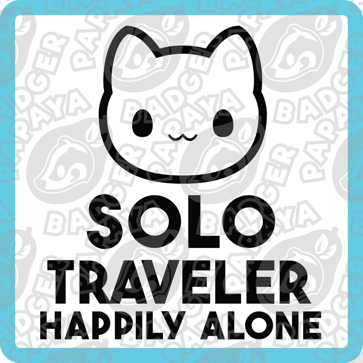 Solo Traveler Consent Badge