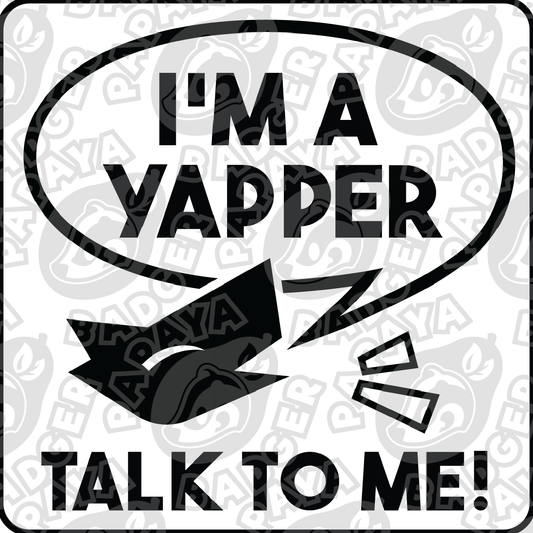 I'm a Yapper Consent Badge