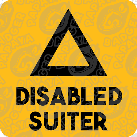 Disabled Suiter Consent Badge