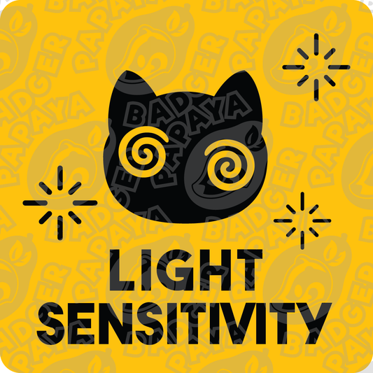 Light Sensitivity Consent Badge